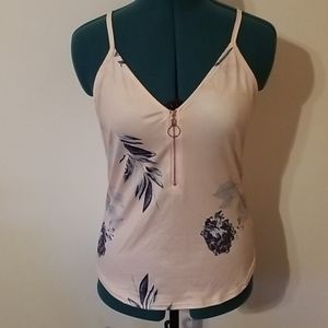 Floral tank top